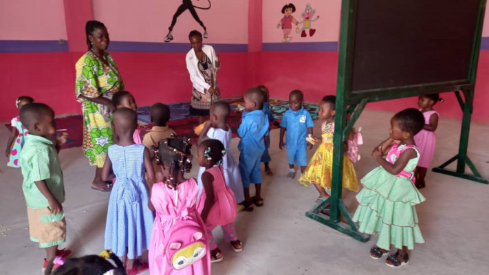 “Offering a Future” Project: the first children start attending kindergarten in Côte d’Ivoire
